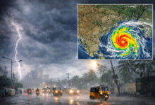 Heavy Rains and Thunderstorms Alert in Telangana and Andhra Pradesh, Temperatures Set to Rise Again