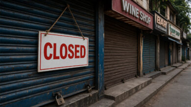 Hyderabad Liquor Shops Closed: Wine Shops, Bars Shut Across Twin Cities