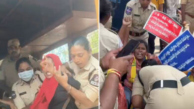 Unemployed Youth March in Dilsukhnagar Hyderabad: Several Protesters Arrested During Telangana Unemployment Rally