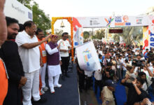 Hyderabad Yuva Bharat Run 2026 Draws Massive Crowd at Necklace Road, Governor Stresses Fitness and Discipline