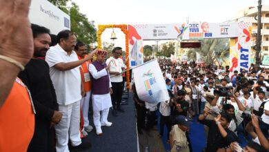 Hyderabad Yuva Bharat Run 2026 Draws Massive Crowd at Necklace Road, Governor Stresses Fitness and Discipline