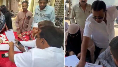 AIMIM SIR Work in Mallepally Division: Leader Zafar Khan Leads Public Assistance Drive in Hyderabad