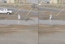 Saudi Man Saved Child from Water-Filled Pit in Heroic Rescue