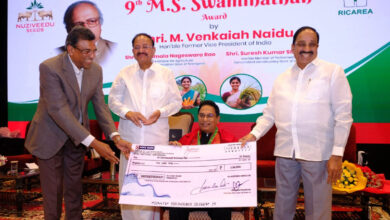 Ch Srinivasa Rao Conferred 9th Prof. M. S. Swaminathan Award 2024–25