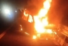 Five burnt alive as moving car catches fire on Delhi-Mumbai Expressway
