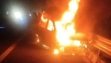 Five burnt alive as moving car catches fire on Delhi-Mumbai Expressway