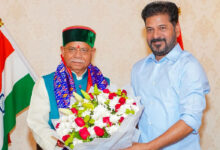 Telangana CM Revanth Reddy Greets Governor Shiv Pratap Shukla on Birthday