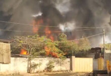 Hyderabad: Fire Breaks Out at Chemical Waste Warehouse in Jeedimetla Industrial Area