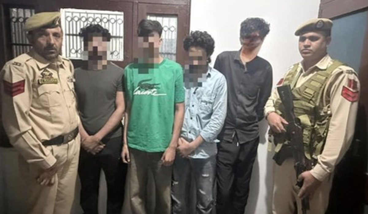 Police crack down on drug peddlers in J&K’s Rajouri