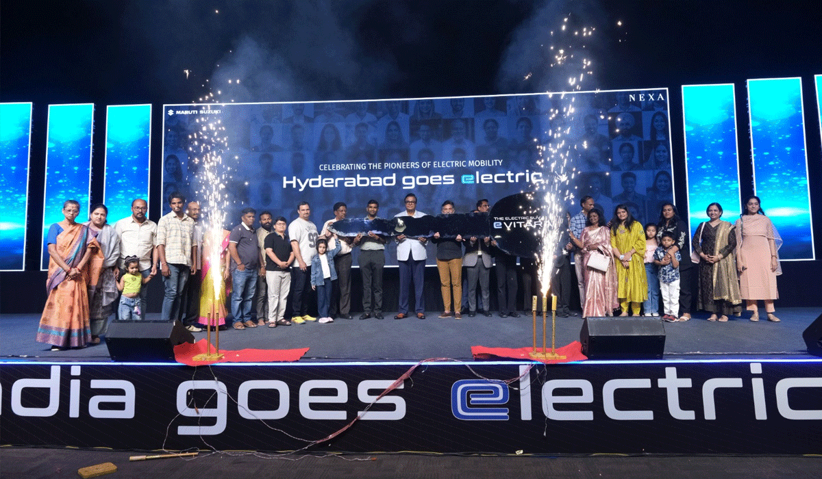 Maruti Suzuki Delivers 108 e VITARA SUVs in Hyderabad, Marking EV Milestone