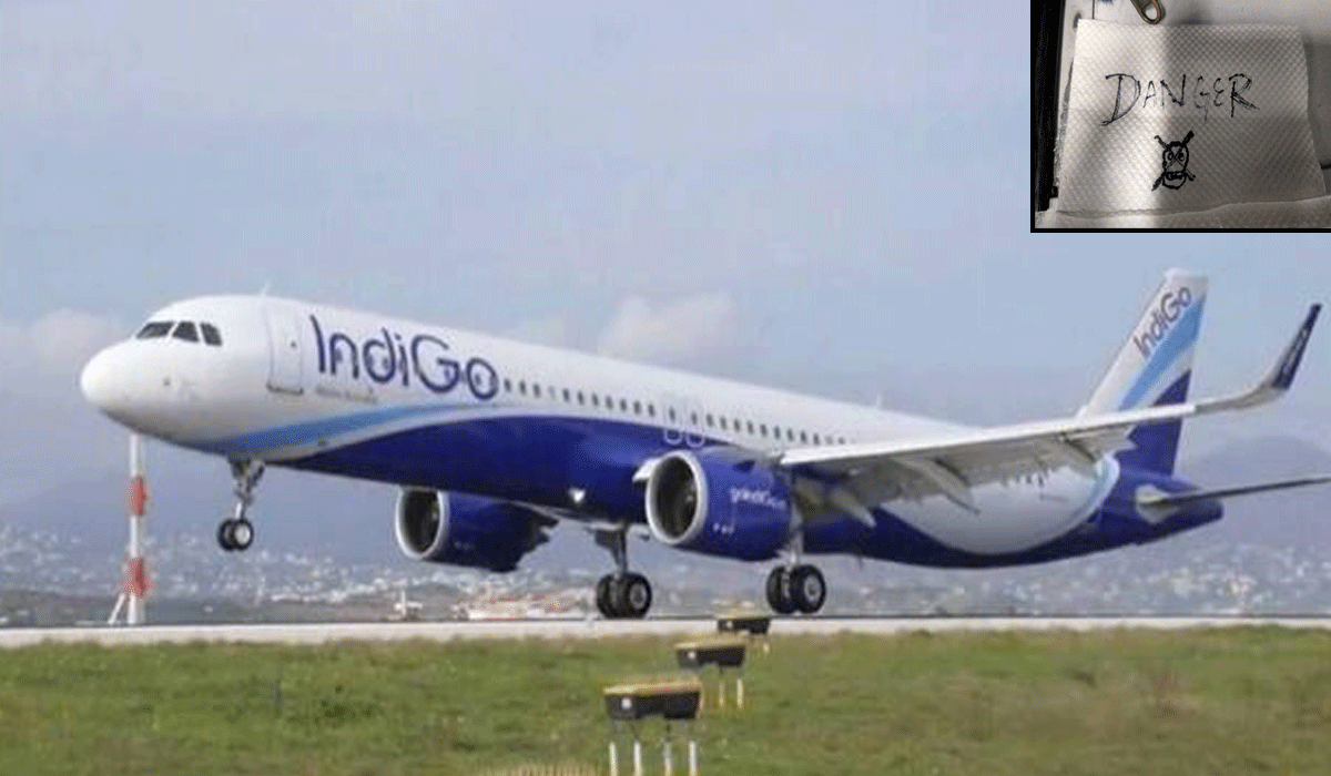 IndiGo Flight Scare at Mumbai Airport After ‘Danger’ Message Found in Toilet
