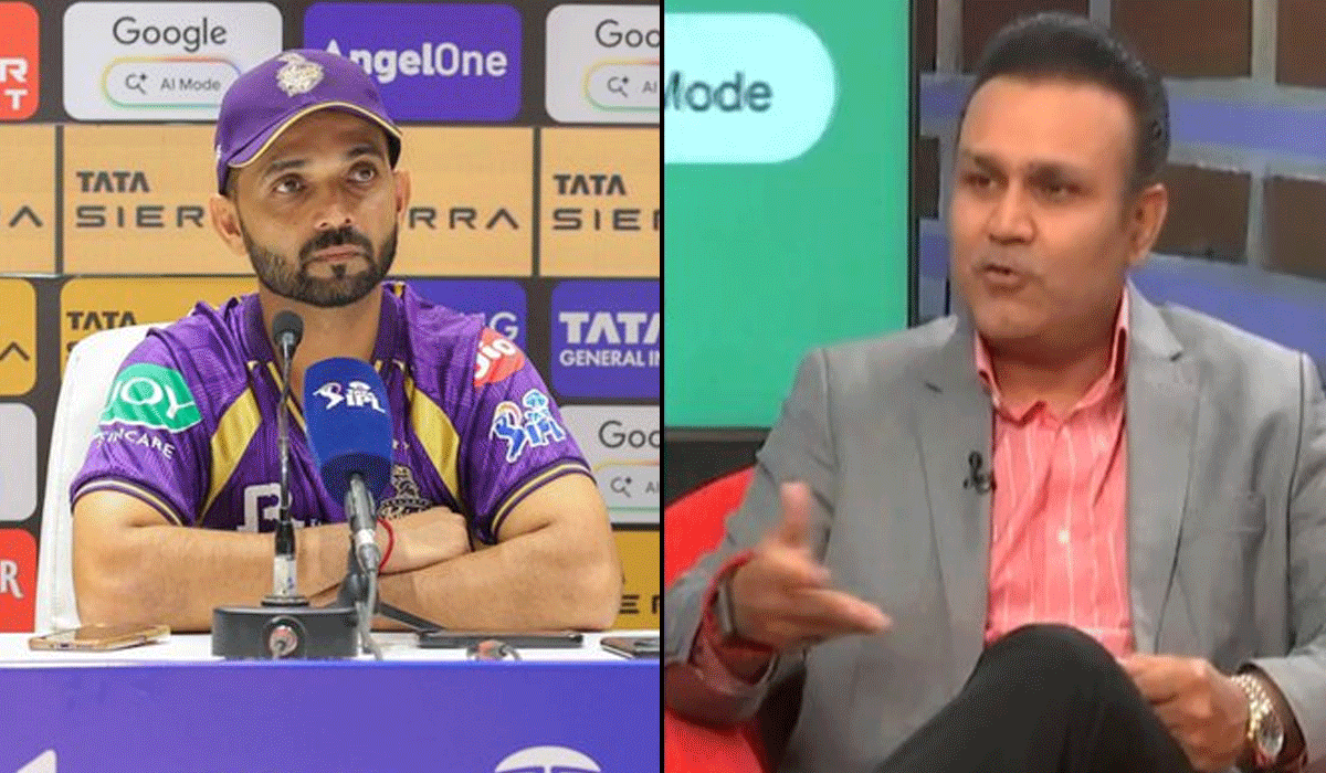 IPL 2026: 'Why engage in fights, keep quiet,' says Sehwag on Rahane's 'jealousy' remark