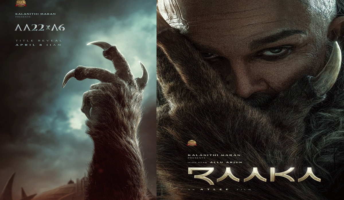 Allu Arjun's first look of ‘Raaka’ with Atlee unveiled