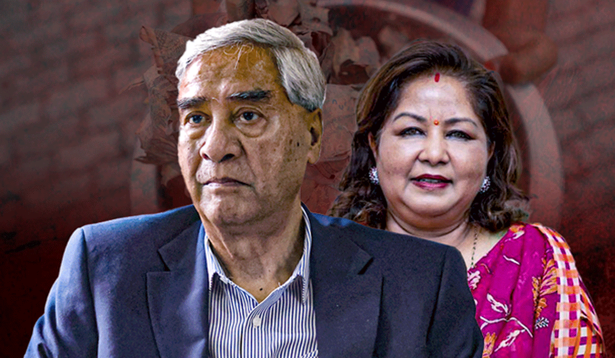 Arrest warrant issued against former Nepal PM Deuba, his wife: Reports