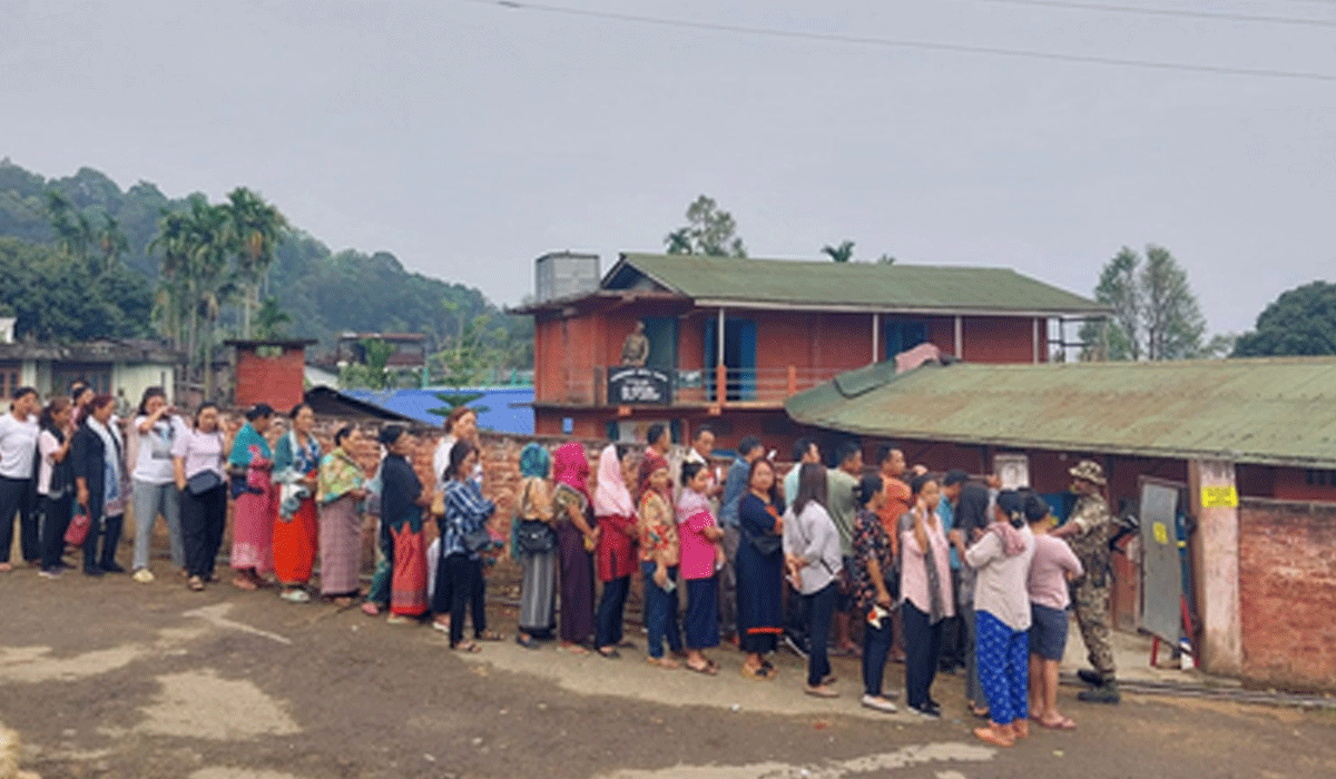 Nagaland by poll: Around 60 pc voter turnout recorded in Koridang Assembly seat till 1 P.M.