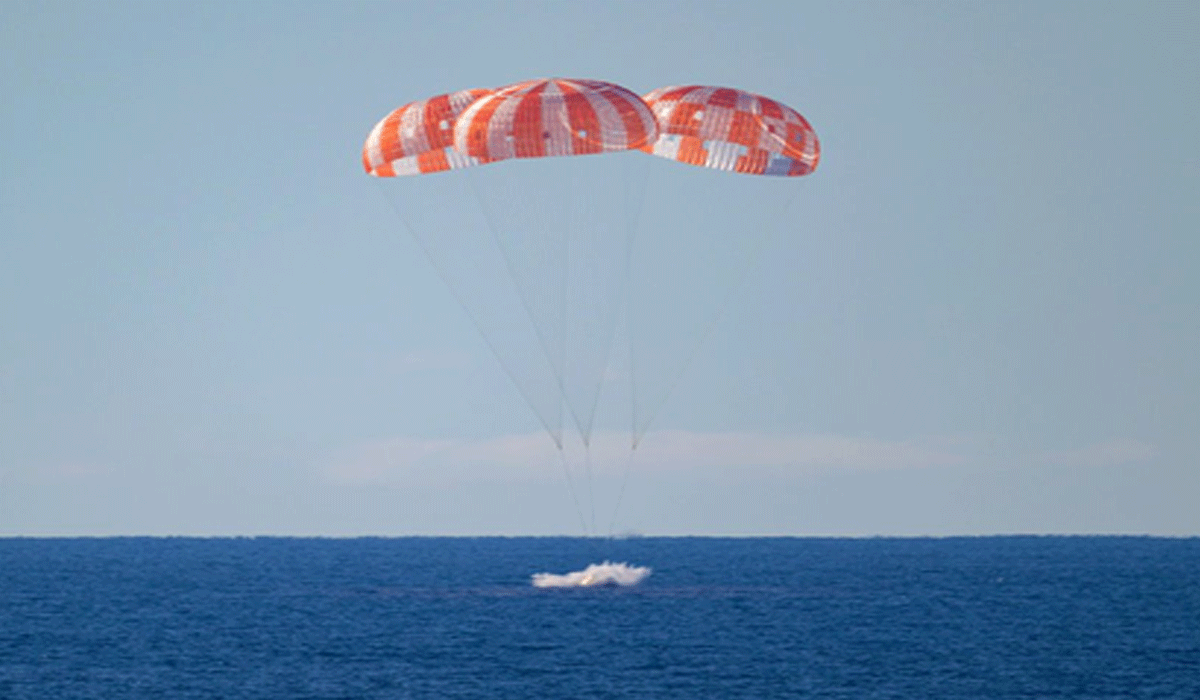 Astronauts return after venturing where no human had gone before, raising hope for humanity