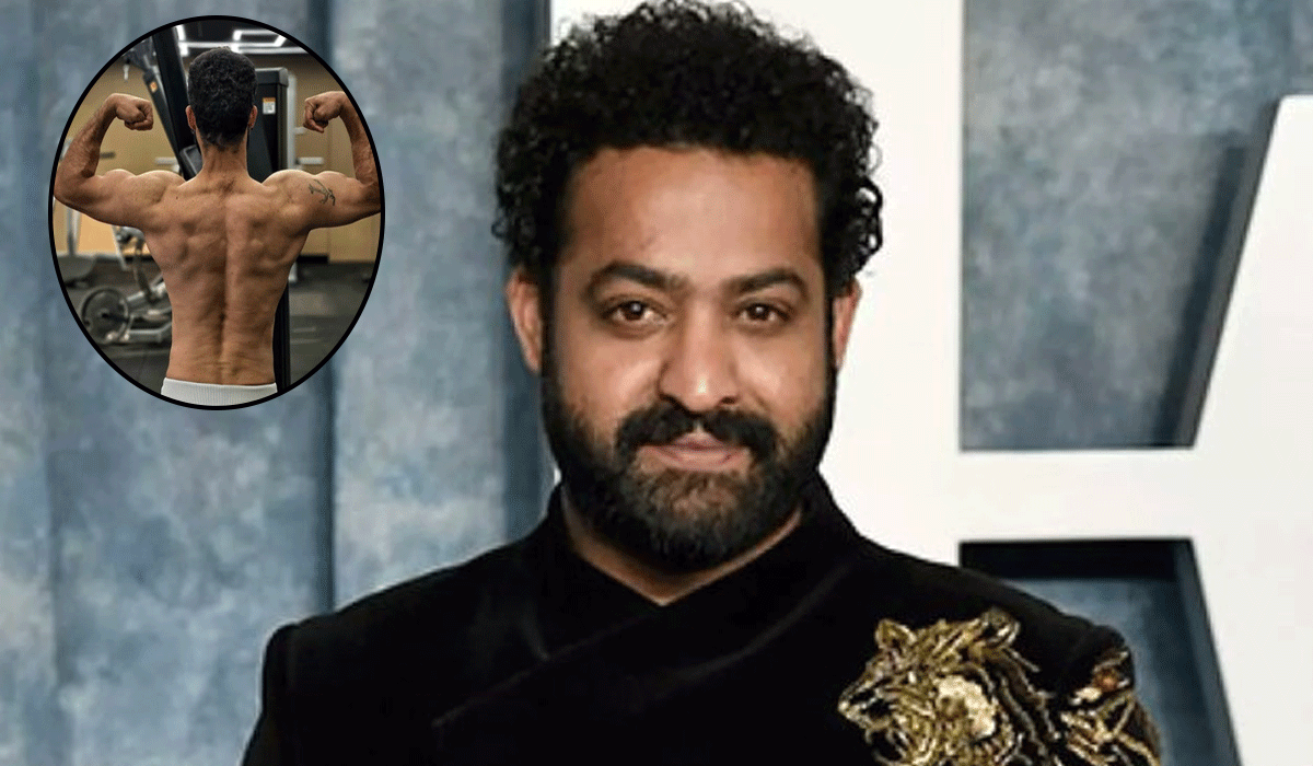 Jr. NTR flaunts his muscular back as he preps for his next ‘Dragon’
