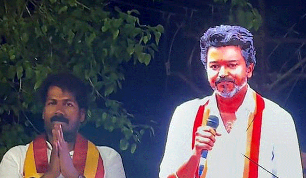 AI hologram campaigns take Tamil Nadu polls by storm as Vijay’s virtual avatar draws crowds
