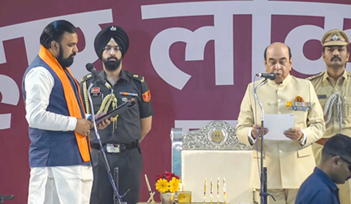 Samrat Choudhary takes oath as Bihar's first BJP CM with two deputies from JD(U)