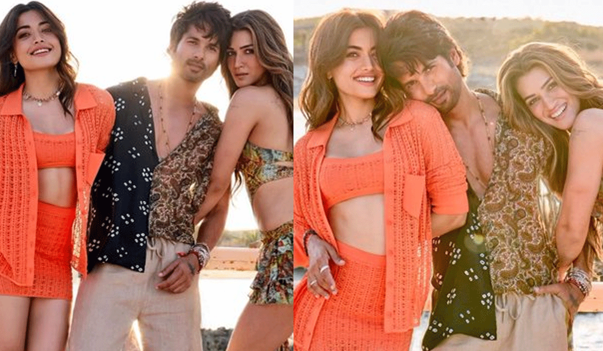 Rashmika Mandanna relives the BTS fun with Shahid Kapoor, Kriti Sanon while shooting 'Jab Talak'