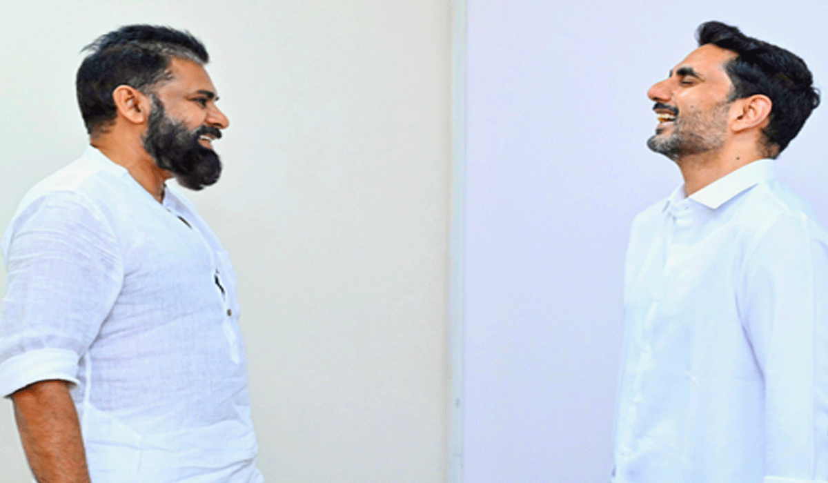 Pawan Kalyan congratulates Lokesh on being appointed TDP working president
