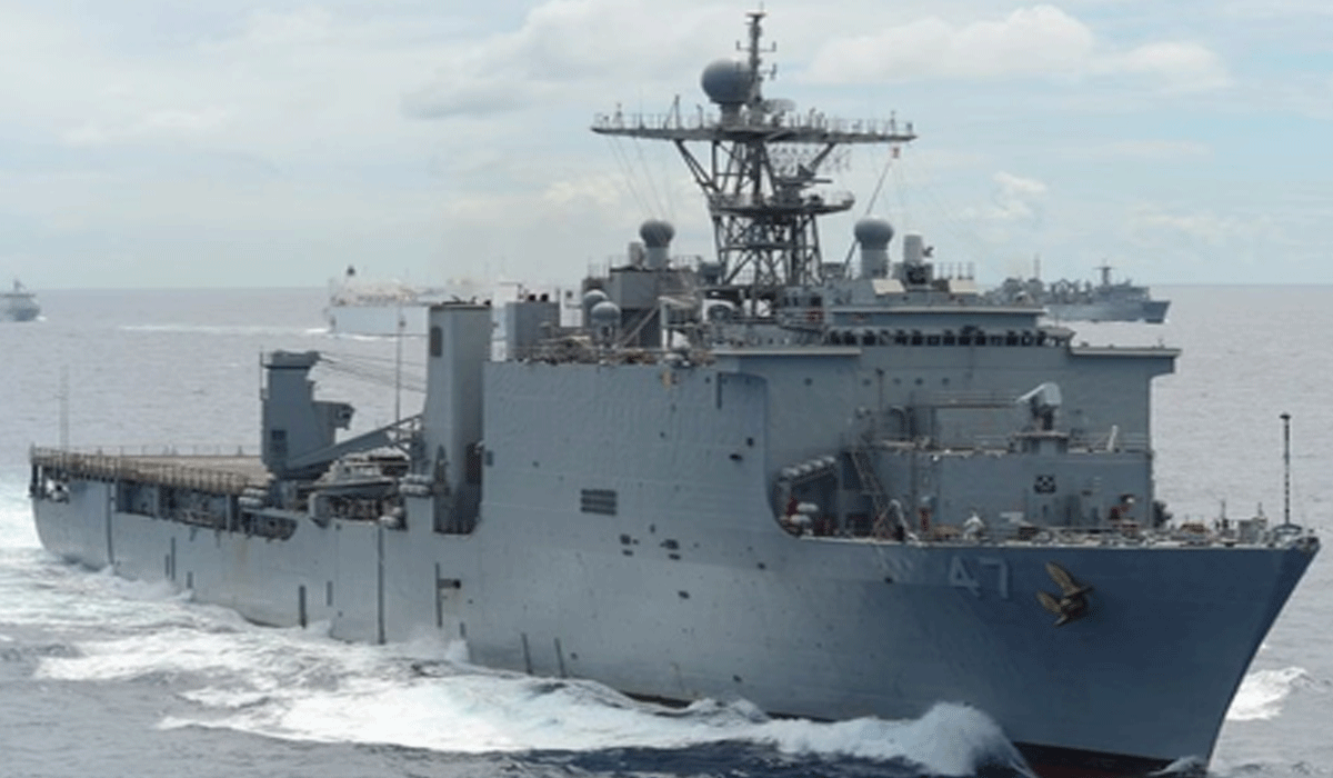 USS Rushmore conducts blockade operations in Arabian Sea: Central Command