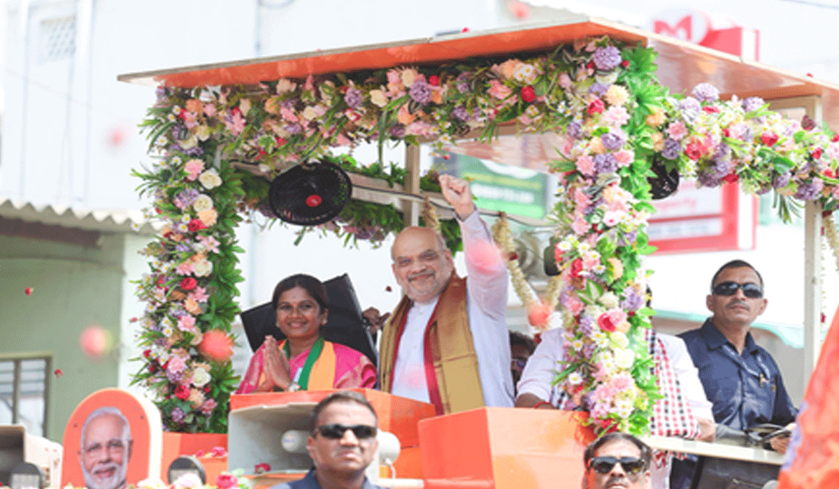 Centre seeks to increase Tamil Nadu seats, move blocked by DMK-Cong, says Amit Shah at Tamil Nadu rally