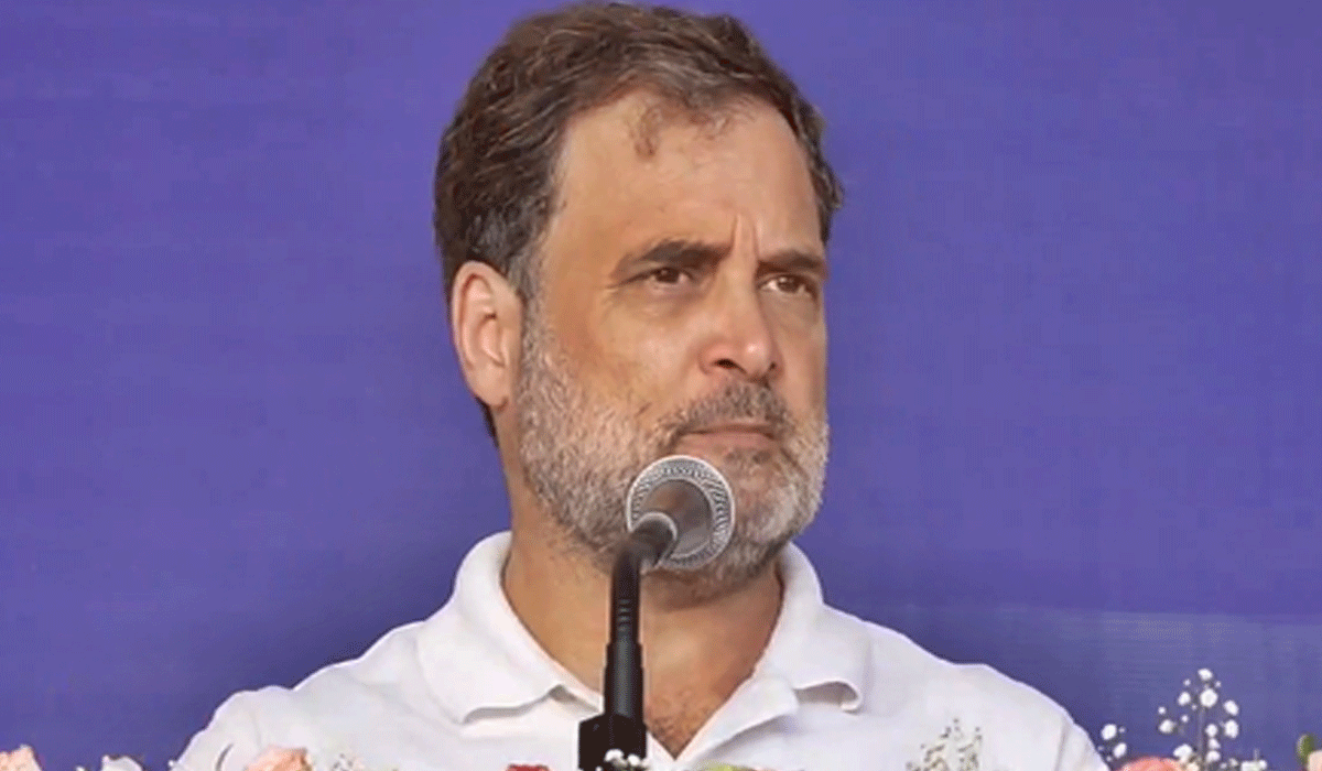 Rahul accuses AIADMK of 'surrendering' to BJP, flags threat to TN's autonomy