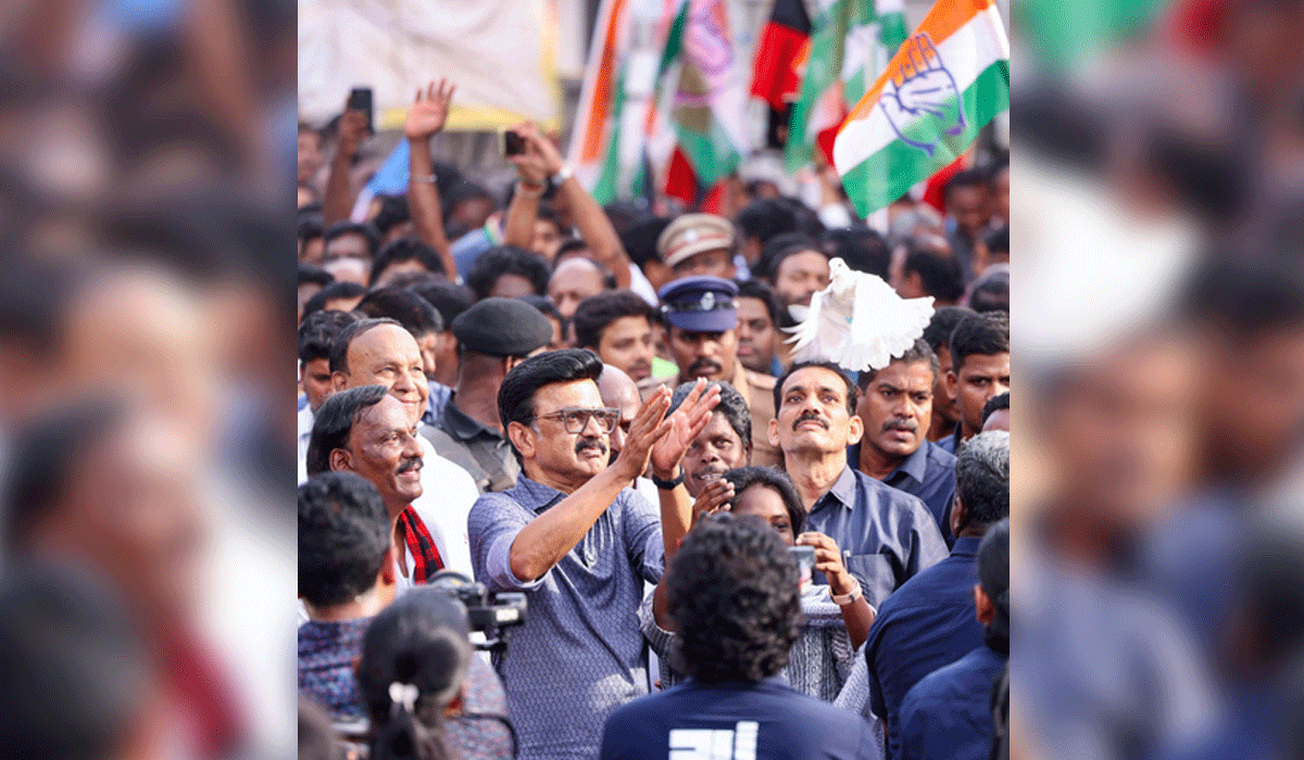 On last day, Stalin asks voters to support DMK alliance to protect TN's rights, culture, growth