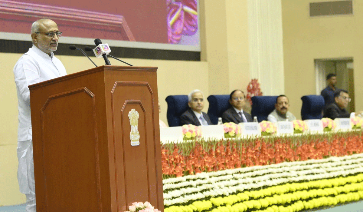 Civil Services Day: V-P Radhakrishnan asks officials to focus on public service