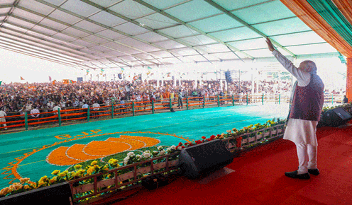 Women and youth of Bengal have opened up front against TMC in 1st phase of polling: PM Modi