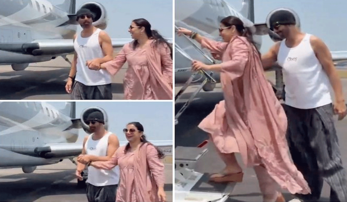 Akshay Kumar and Vidya Balan head to Kerala to shoot for Anees Bazmee's next