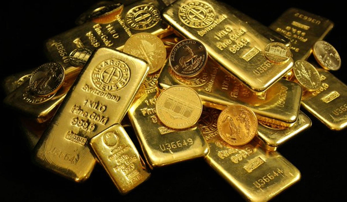 Gold dips 0.34 pc this week over mild profit booking