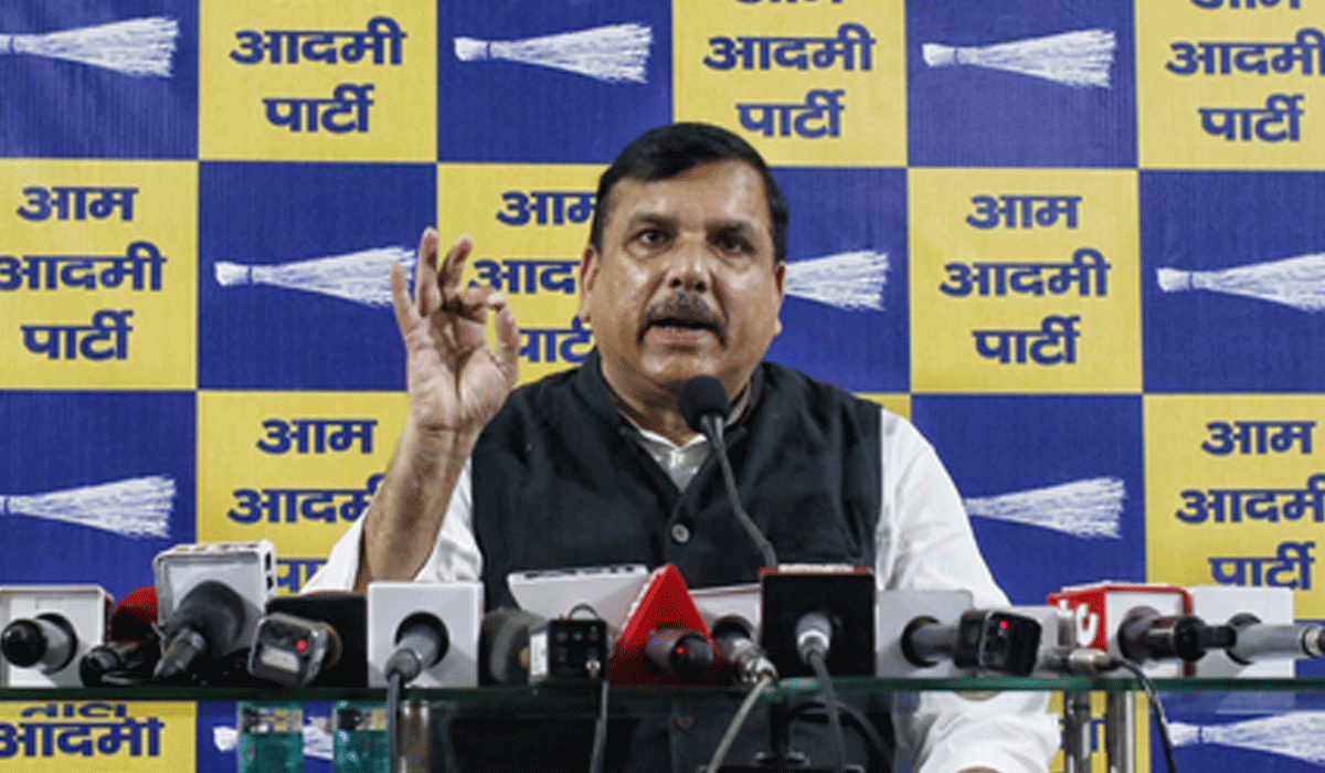 'Elected on mandate of AAP, now speaking against it': Sanjay Singh seeks disqualification of 7 defected MPs