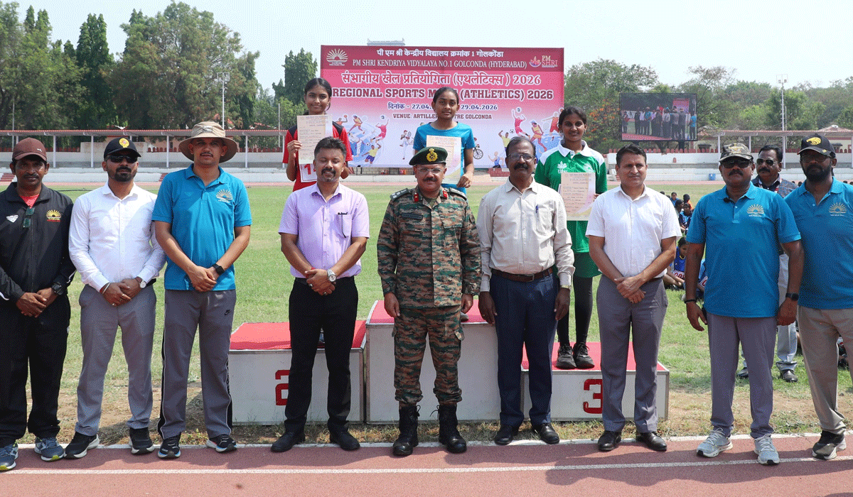 55th KVS Regional Athletic Meet 2026-27 begins in Hyderabad