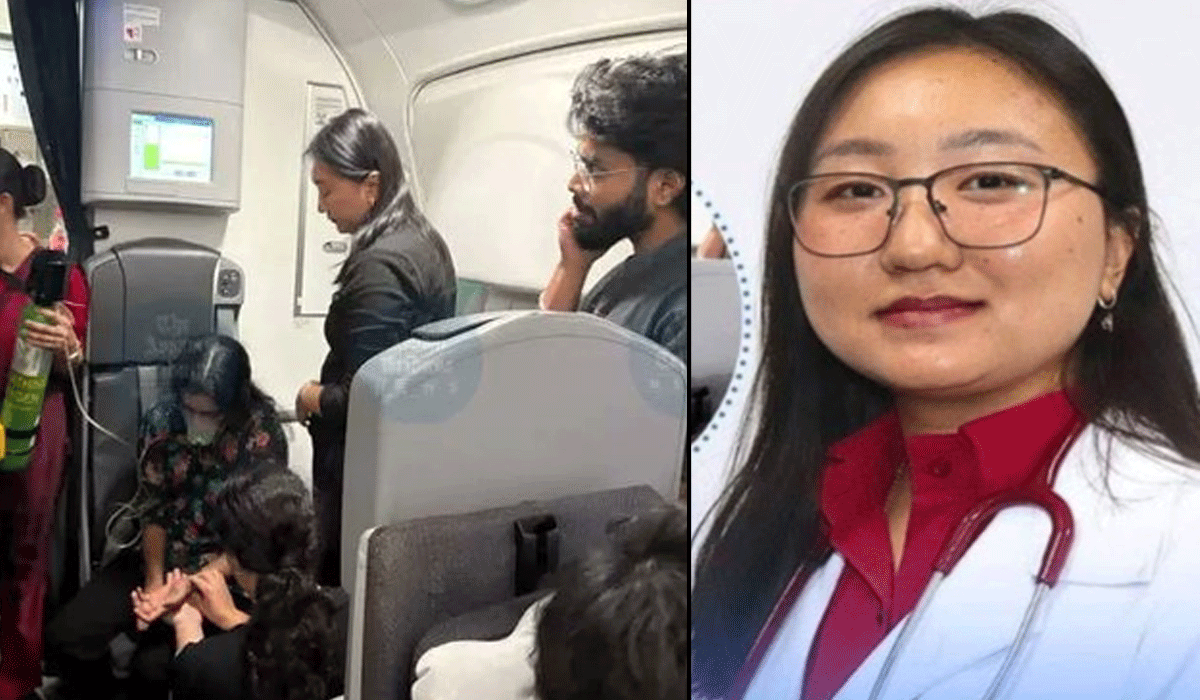 Manipur doctor saves young woman passenger on Air India's Tokyo-Delhi flight