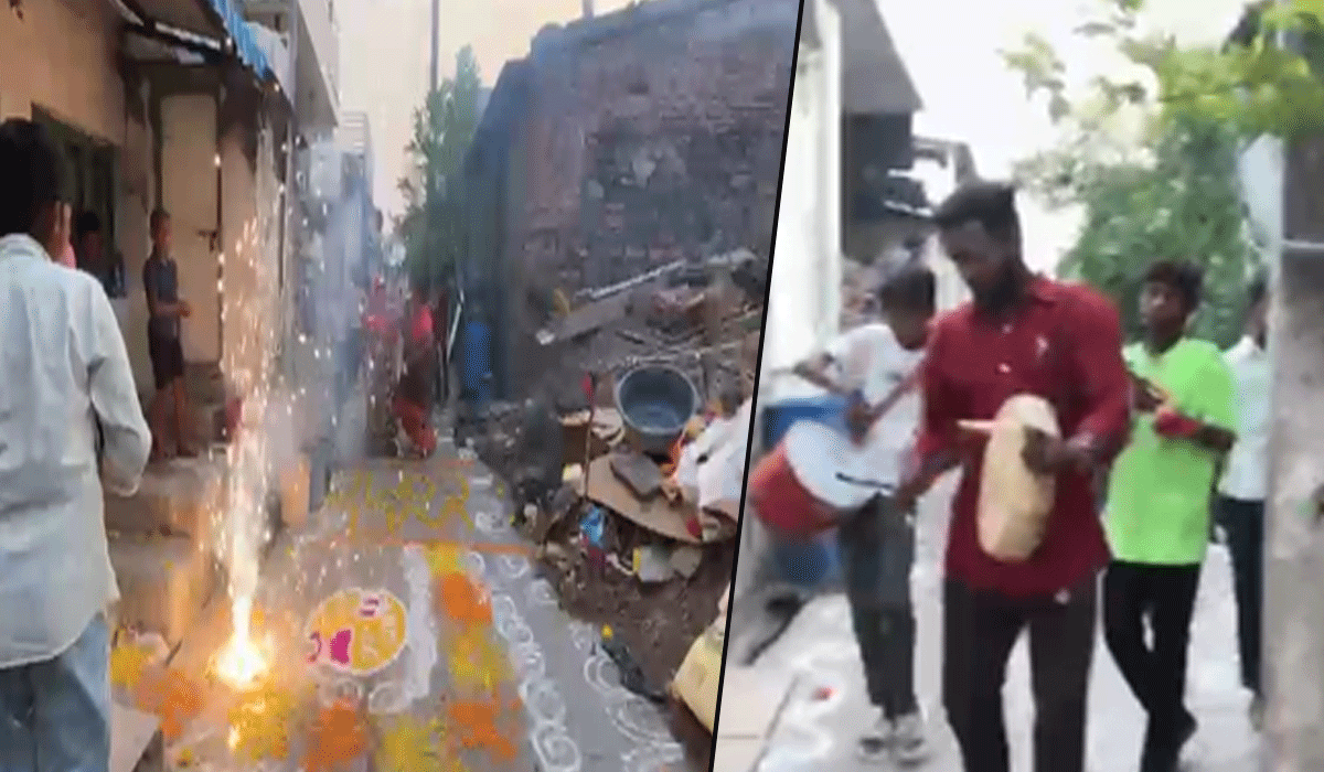 Karnataka family celebrates birth of girl child with grand procession, sends strong social message