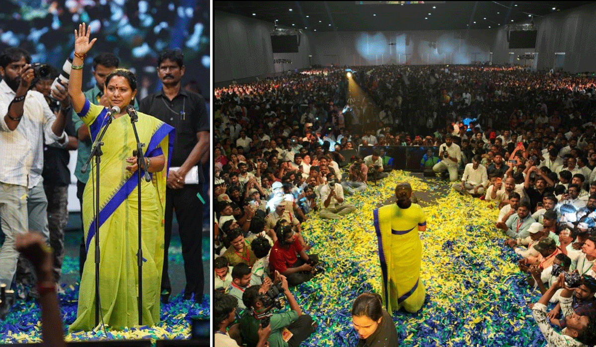 TRS leader Kavitha demands implementation of age relaxation for recruitments