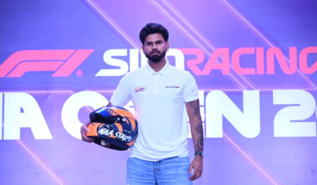 Shreyas Iyer named brand ambassador for Formula 1-backed sim racing programme in India