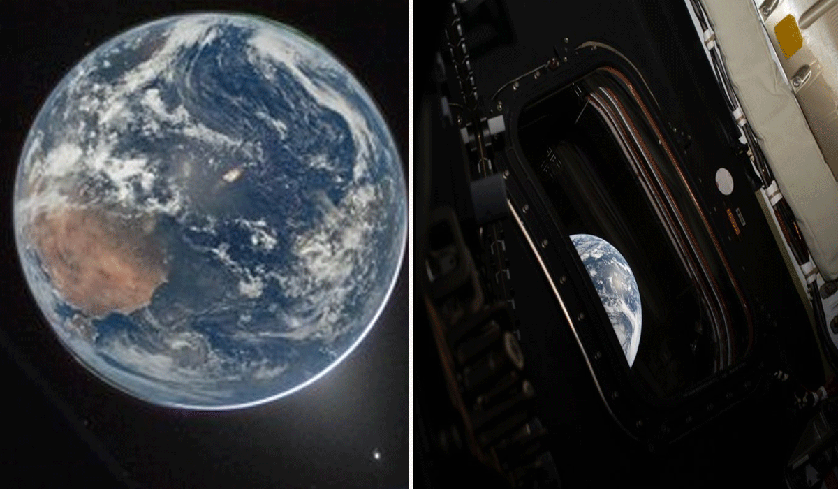 Artemis II astronauts send stunning Earth images from near the moon