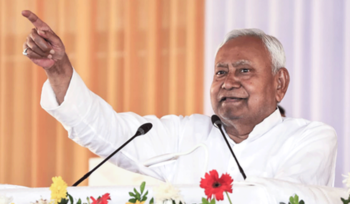 JD-U supporters hold posters, urge Nitish Kumar to reconsider RS decision