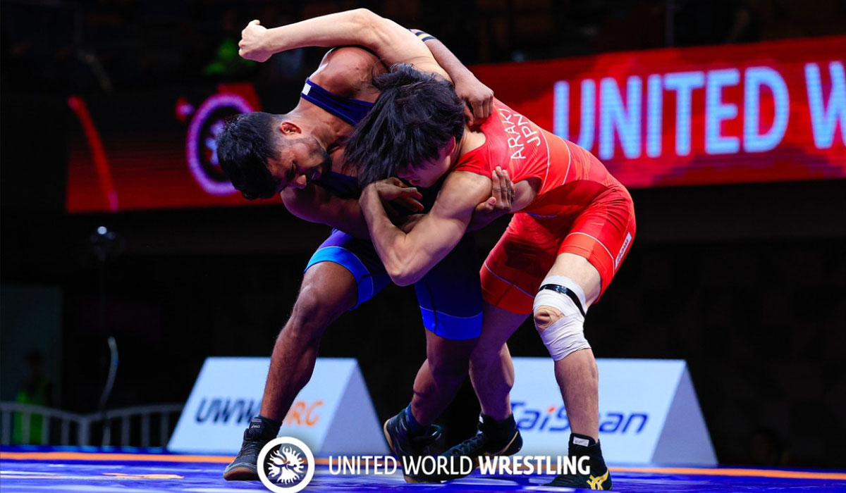 Lalit Enters Gold Medal Bout at Asian Wrestling Championships 2026