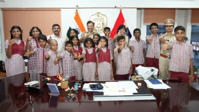 ‘A Day with CP’ Launched in Hyderabad: Police Initiative Inspires Government School Students with Real-Time Experience