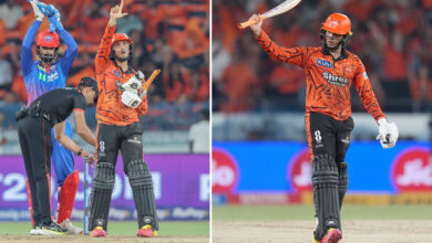 IPL 2026: Abhishek Sharma Equals Kohli with Ninth T20 Century, SRH Post 242/2 Against DC