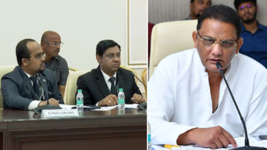 Hyderabad: Minister Azharuddin Holds High-Level Meetings with Police, GHMC, Flynas Airlines & Key Departments