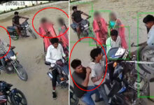 Petrol Pump Stunt Turns Dangerous: Youth Crashes Bike While Trying to Impress Girls, CCTV Video Viral