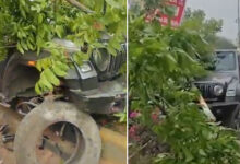 Hyderabad Road Accident: Car Climbs Divider Near Langar House Towards Mehdipatnam