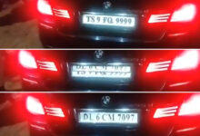 Hyderabad: Drunk BMW Driver Caught Using Remote Flip Number Plates in Jubilee Hills, Case Registered