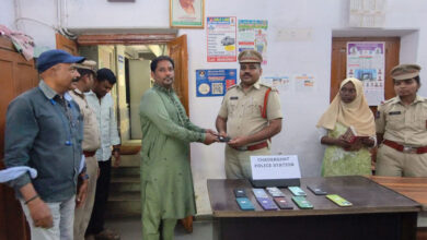 Hyderabad: Chaderghat Police Recover 11 Lost Mobile Phones via CEIR Portal, Return to Owners in Charminar Zone