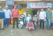 Charminar Police Apprehend 1 Accused in Two-Wheeler Thefts at Madina, 3 Bikes Recovered